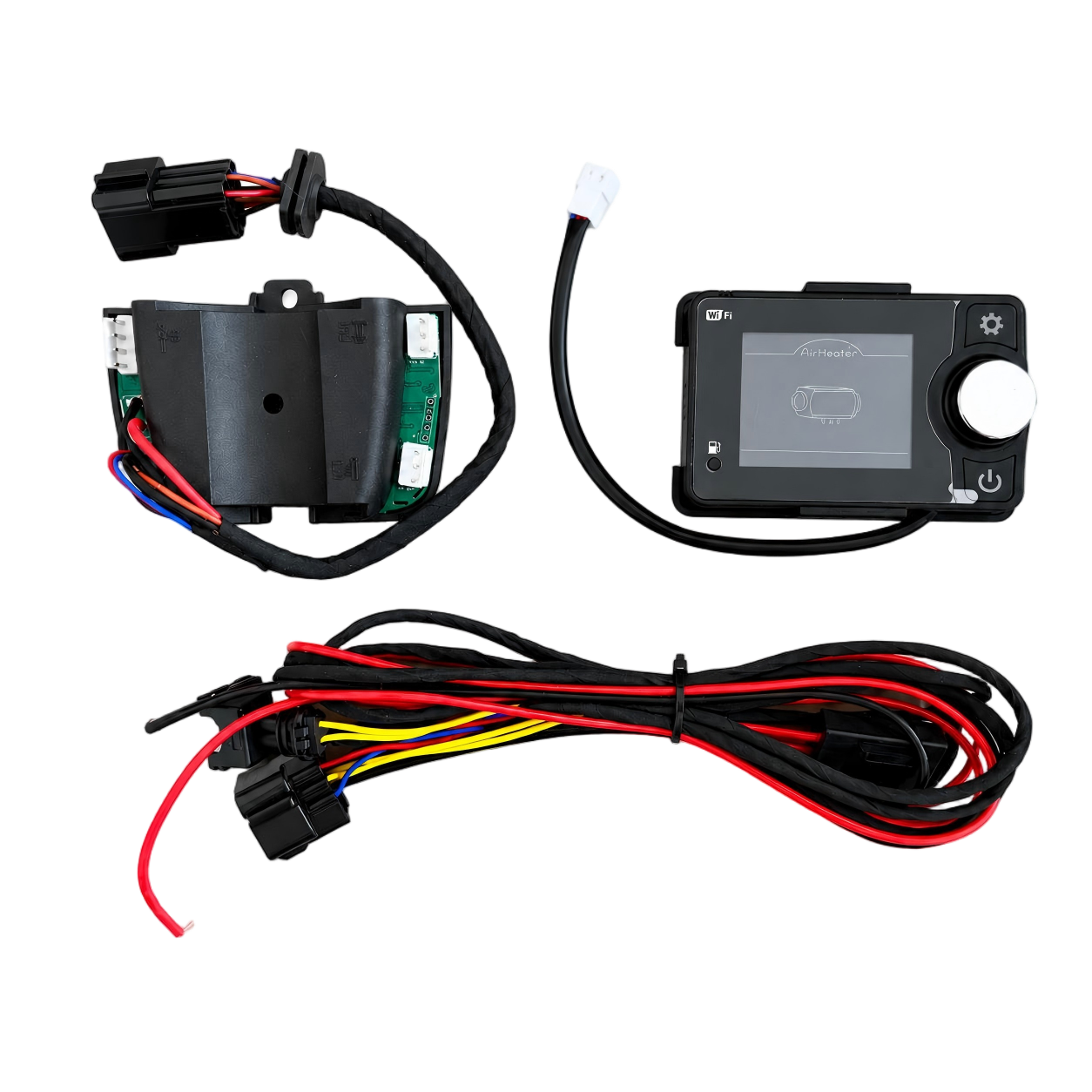 Diesel heater WIFI upgrade kit with controller, mainboard and wiring harness